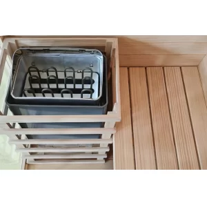 Stufa per sauna finlandese JFO120 e JFO150.