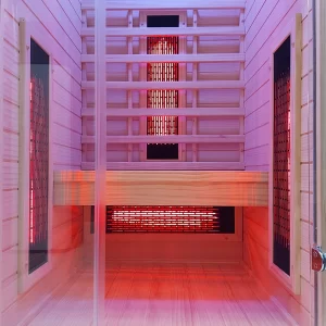 Riscaldatori a infrarossi nella sauna JJSPA JIO90.